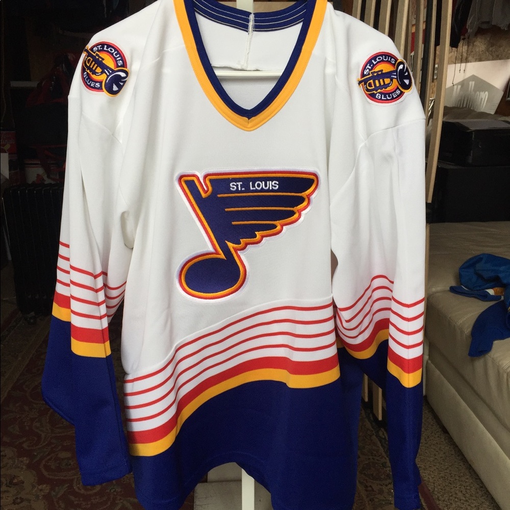 Vintage St. Louis Blues CCM Maska Jersey